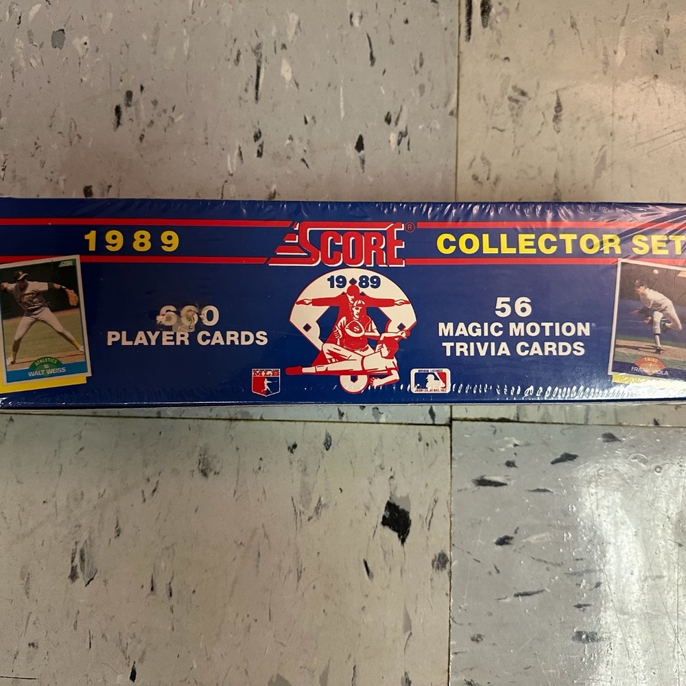 1989 Score Baseball Card Complete Set - Factory Sealed
